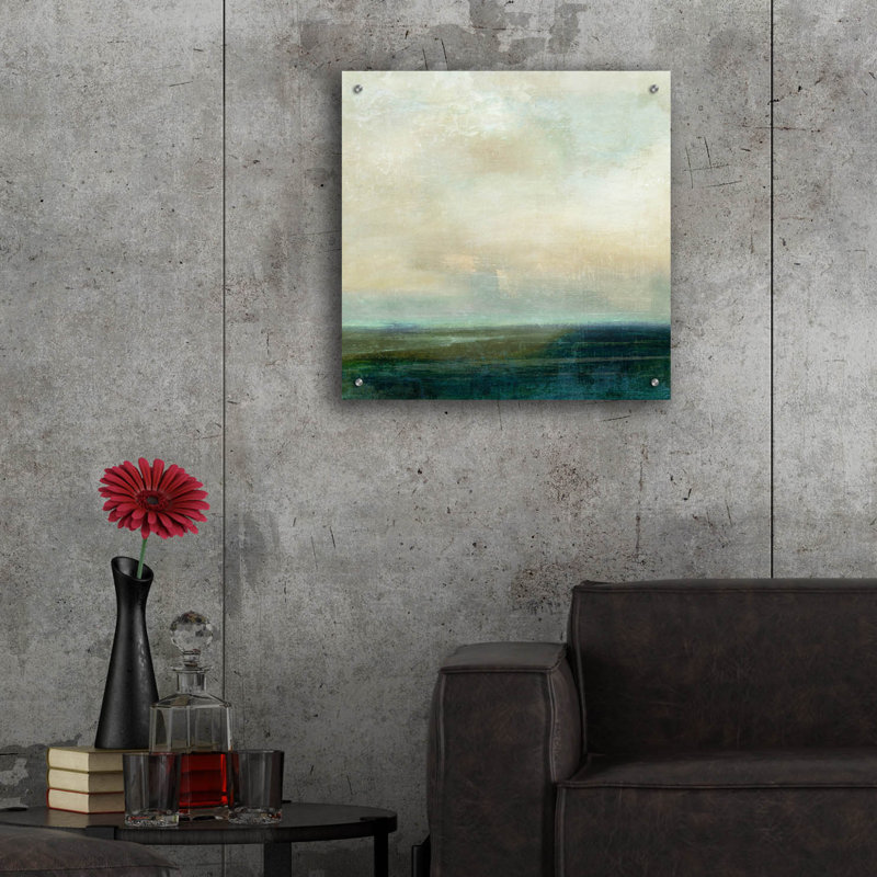 «Emerald Sea» par Suzanne Nicoll, H 24 po x l 24 po x P 0,2 po