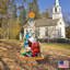 Wood Freestanding Christmas Decoration