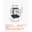210cm Iron Flight Cage