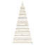 6.89' H Lighted Artificial Christmas Tree
