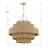 Chericka 20 - Light Dimmable Tiered Chandelier