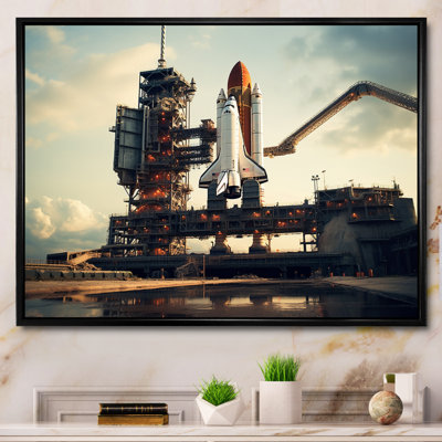 Space Shuttle Launch IV - Space Shuttle Canvas Prints