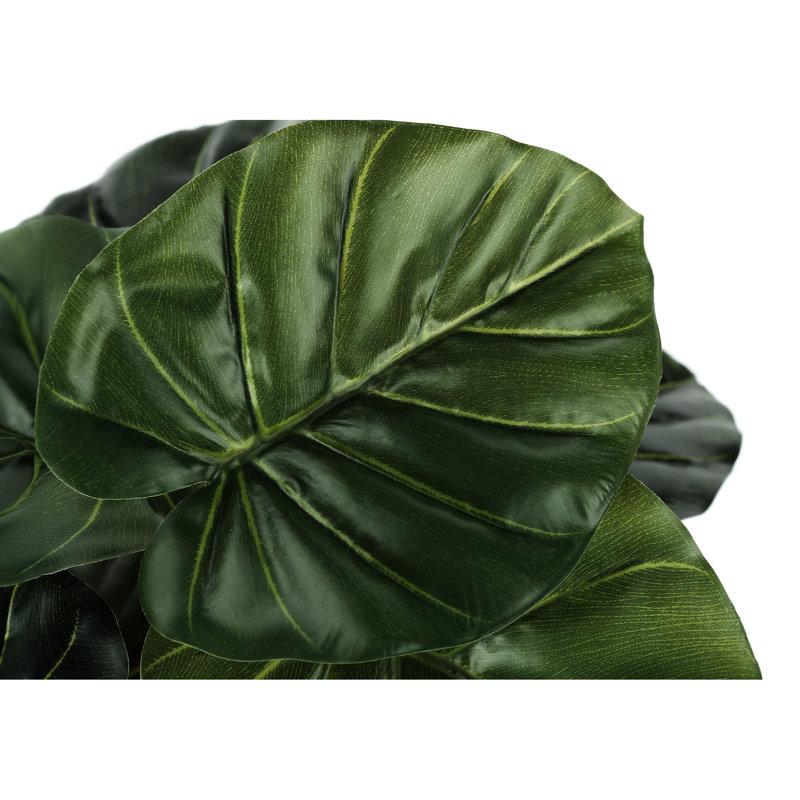 Artificial Plant, 24" High, In Black Pot, Adds Beauty To Indoor Greenery Tall, Enhances With Natural Decor