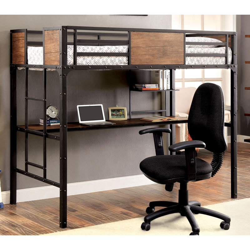 High Sleepers with Storage Included with Built-in Ladder Included with Desk Included