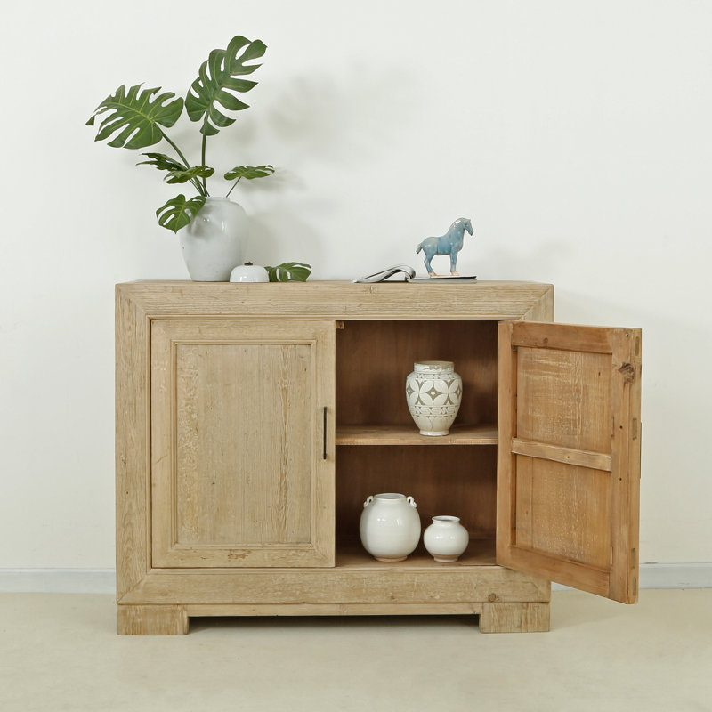Solid Wood Accent Cabinet