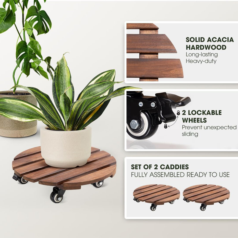 Support à plante Deavion, H 3,25 po x l 12 po x P 12 po