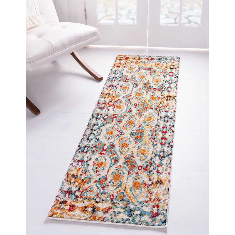Walmoor Ikat Indoor Rug, Runner 2' x 6'1"