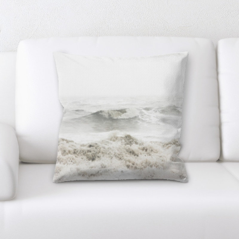 Microsuede Throw Pillow