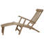 Baek 150cm Long Reclining Acacia Single Chaise