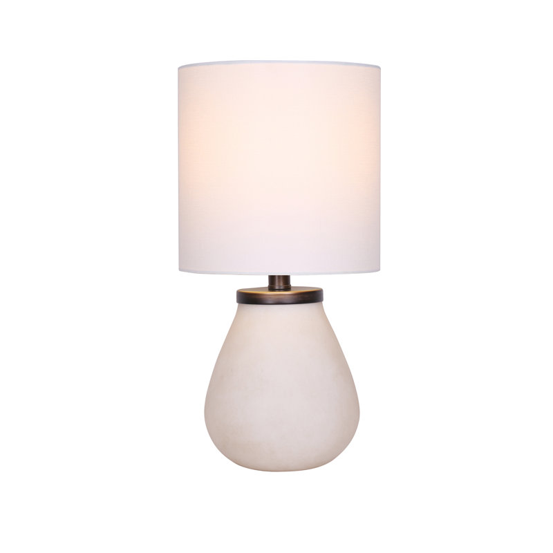 Lampe de table en verre Adolfa