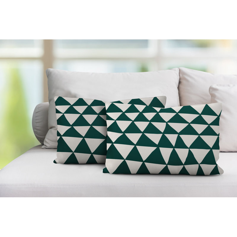  Coussin décoratif intérieur / extérieur sans ajout décoratif, Émeraude