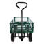 (Chariot de chariot à roues solide vert)-125514642