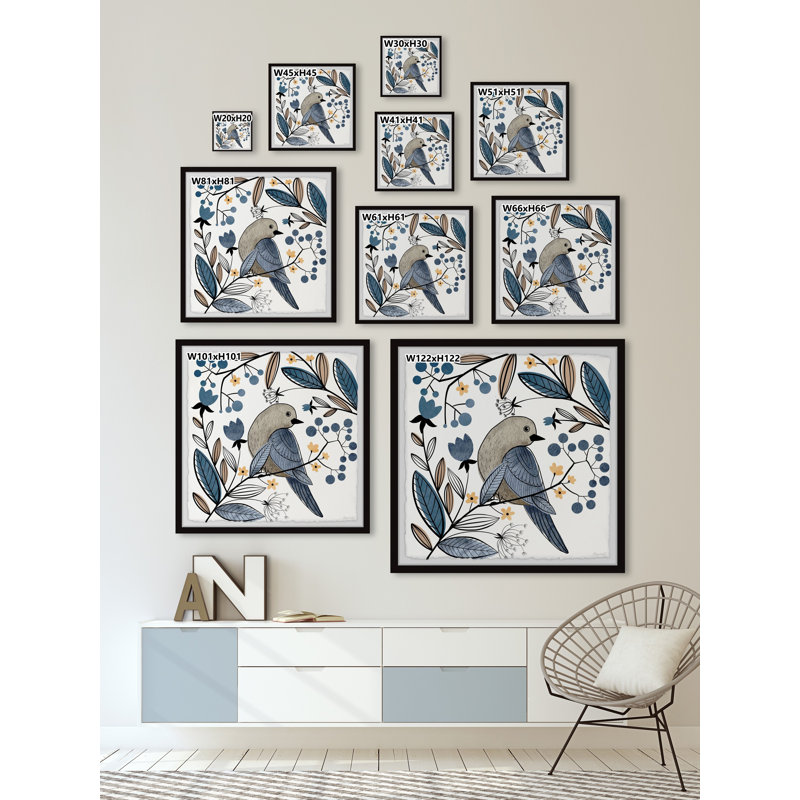Fly Back by Marmont Hill - Single Picture Frame Painting, 30cm H x 30cm W x 3.81cm D