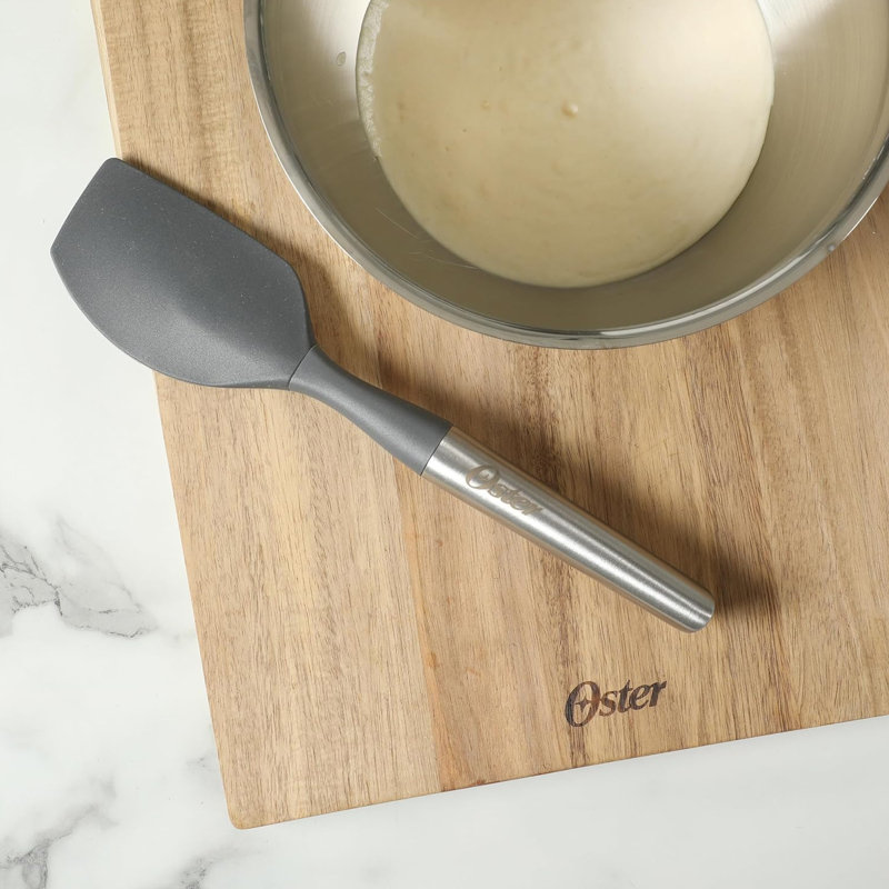 Spatule en silicone de 11 pouces avec poignée en acier inoxydable Oster Chadswyck