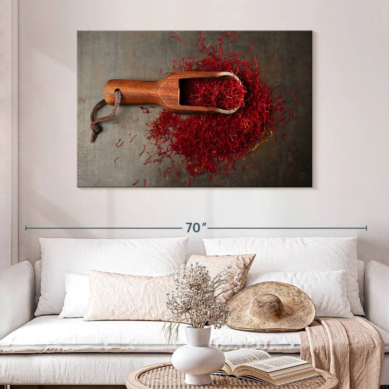 Yarlin Red Spice, 32" H x 48" W