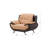 Sulayman Faux Leather Armchair-97086053