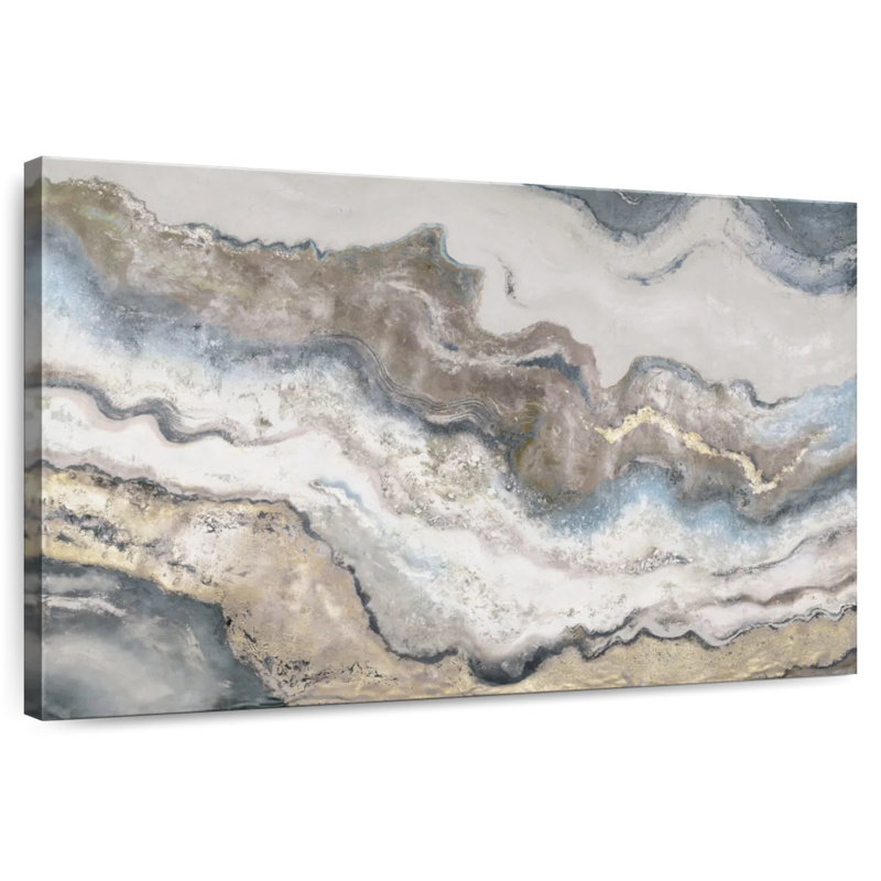 Avery Neutral Marble, 34" H x 51" W