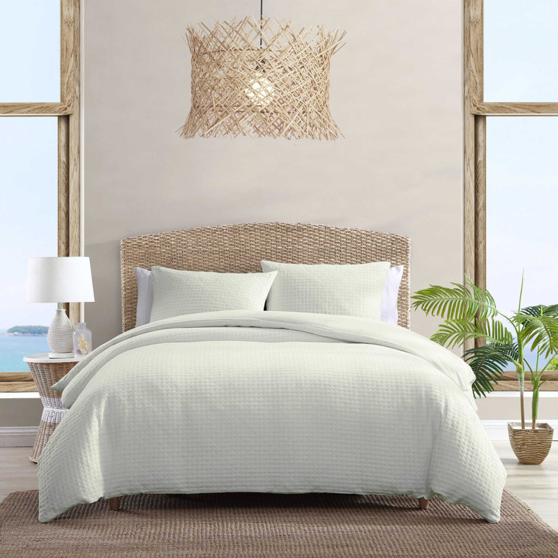 Duvet Cover Set, Queen Duvet Cover + 2 Standard Shams, White