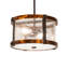 Luminaire suspendu 14 po de large Cilindro Campbell