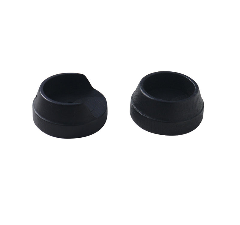 Wood Mounting Bracket, Black, 3.5 cm