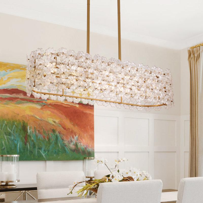Lustre linéaire à 5 lumières, Noir mat