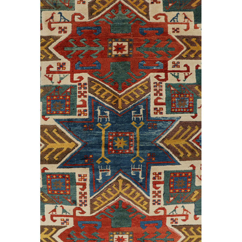 One-of-a-Kind 5'6”x8'1” Hand Knotted Area Rug