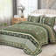 Ensemble de courtepointe 3 pièces Boho Farmhouse Patchwork-130619626-131298146