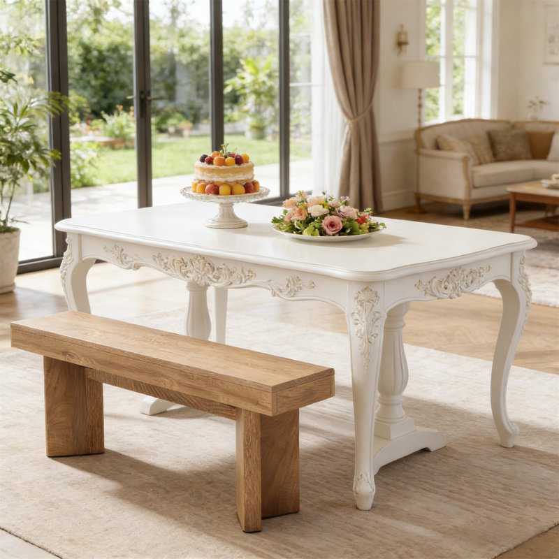 Dining Bench(Only Includs Bench), Rustic Brown