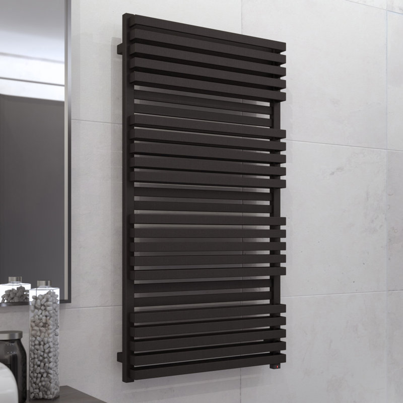 Quadrus Bold One Electric Towel Rail, 118.5cm H x 45cm W x 12.2cm D