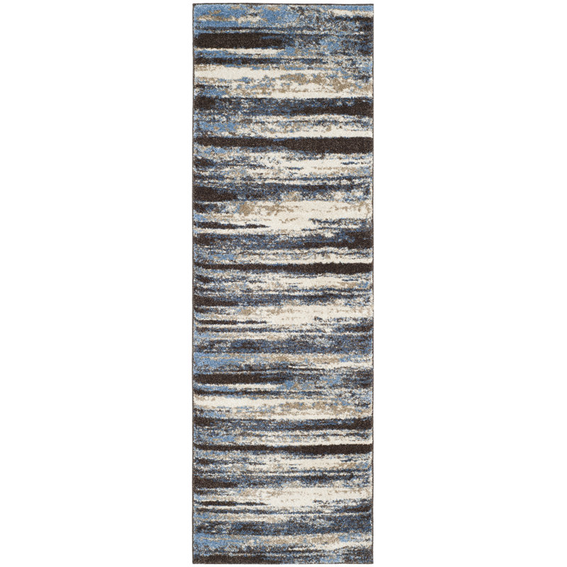 Hatsuye Performance Abstract Rug, Runner 2'3" x 7'