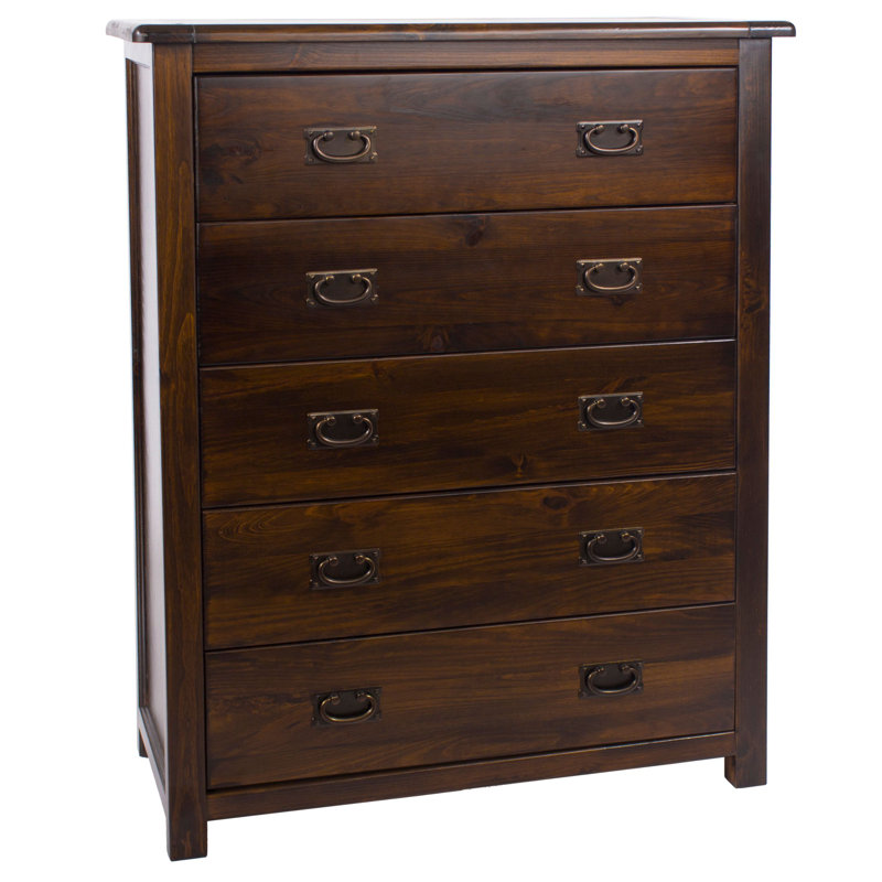 Somerville 90cm W 5 - Drawer Chest of Drawers