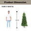 Lighted Artificial Christmas Tree-941507264