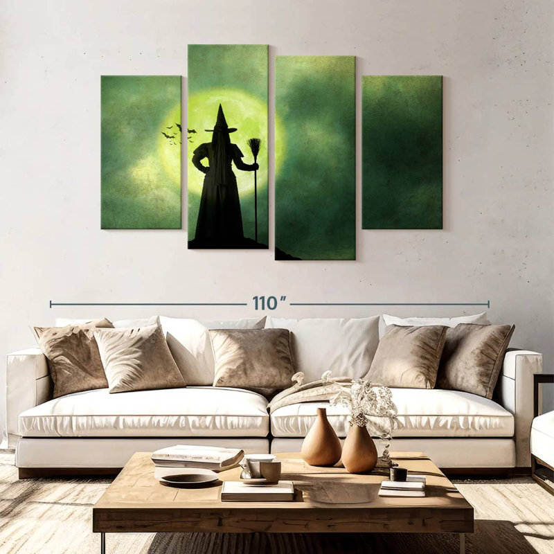Kelan Black Magic, 54" H x 84" W