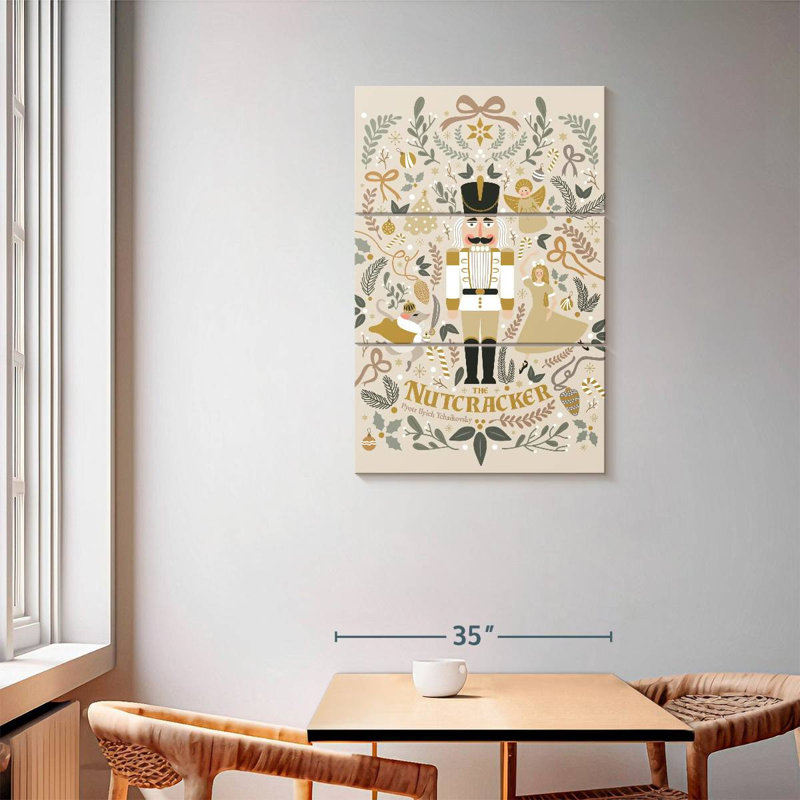 Keiraleigh Nutcracker Beige, 57" H x 36" W