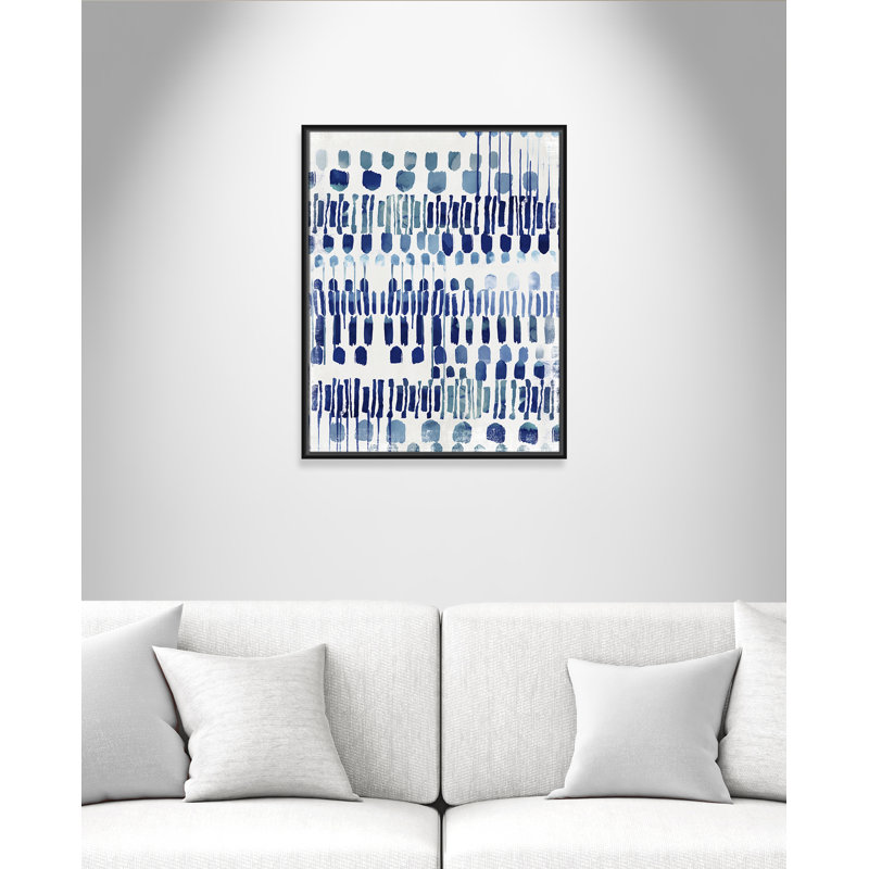Fynn Continuously I - Painting Print, No Matte, Black Framed Canvas, 29.5" H x 23.5" W x 2" D