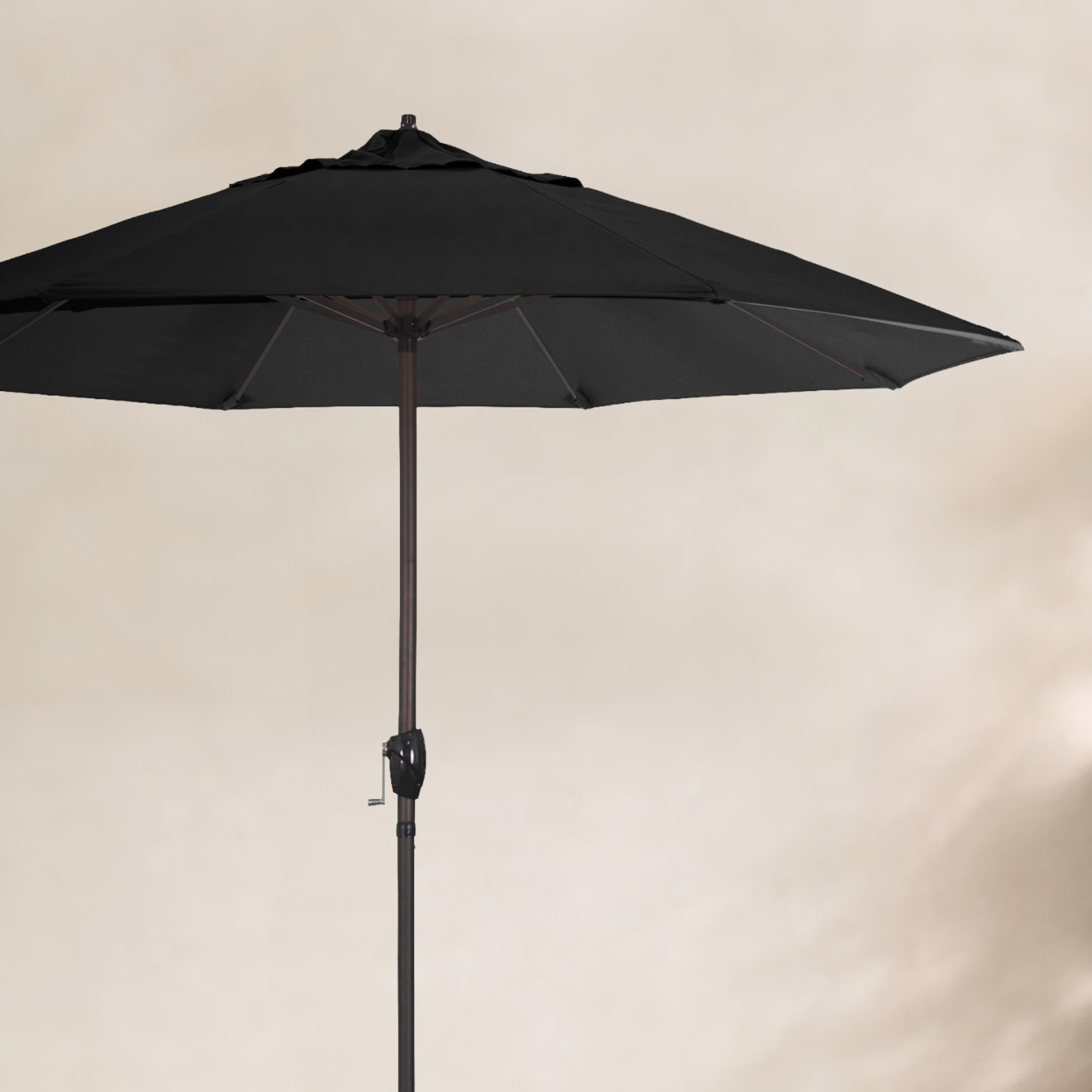 Stevie 9' Umbrella, Black Performance