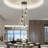 Concow 5 - Light Matte Black Cluster Pendant