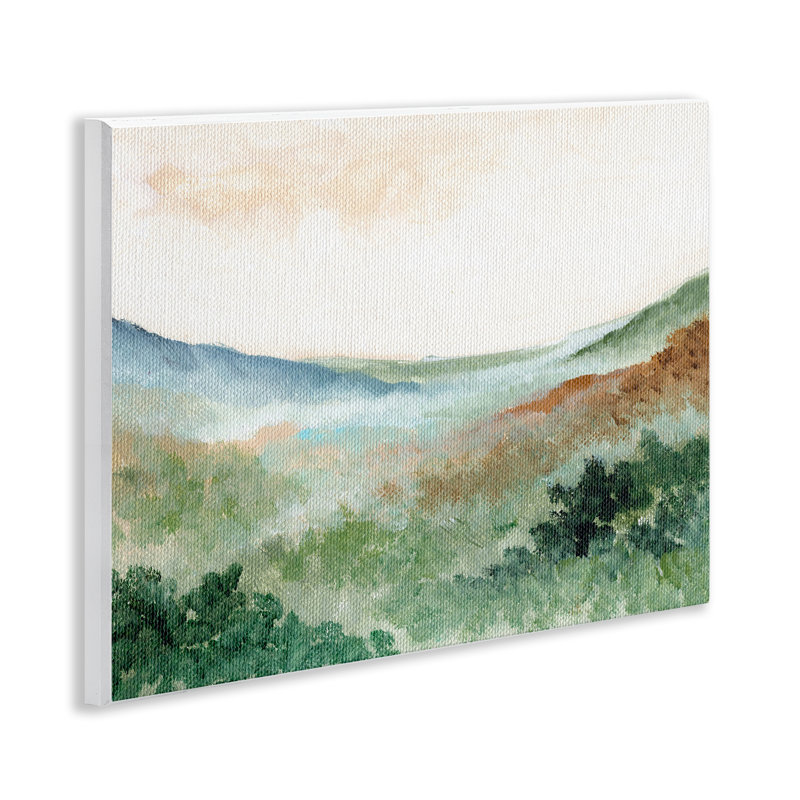 «Dreamy Green Landscape», plaque murale par Nikita Jariwala