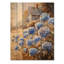 Hydrangées par la vieille ferme - Art mural en bois d'hortensias - sur bois de pin naturel-112720877