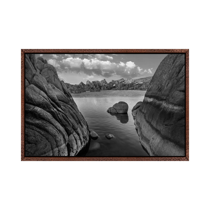 Lakeshore, Watson Lake, Arizona by Tim Fitzharris - Gallery-Wrapped Canvas Giclée on Canvas, Classic Wood Floater Framed