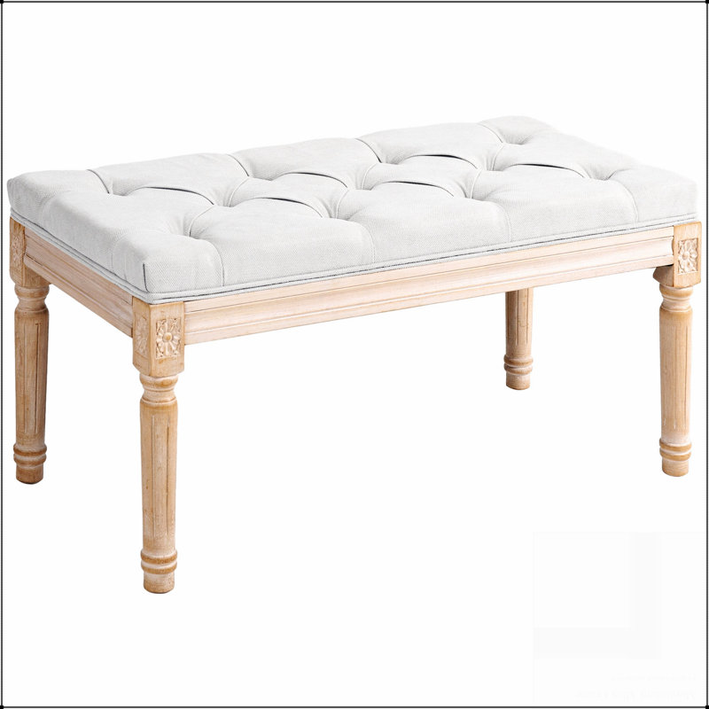 Banc de chambre rembourré HOMcom