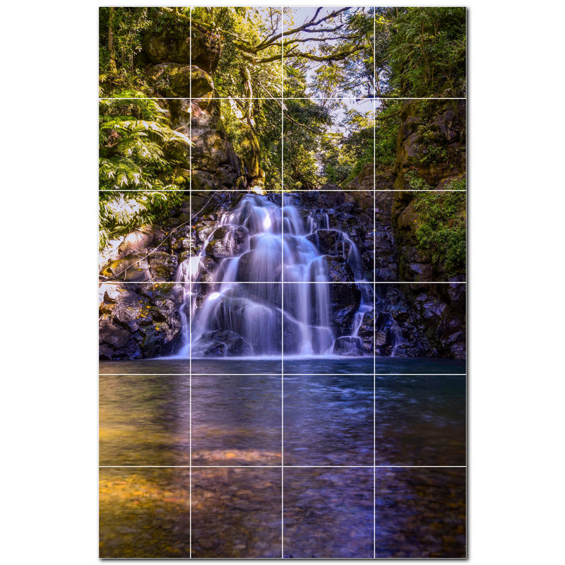 Chutes d'eau photo 8 x 8