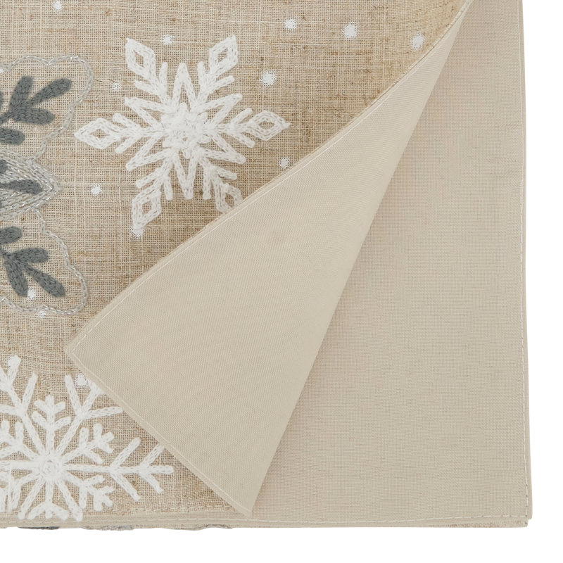 Whimsical Snowflakes Table Runner