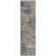 Tapis bleu marine Xhevrie intérieur / extérieur lavable à la machine-1993955710