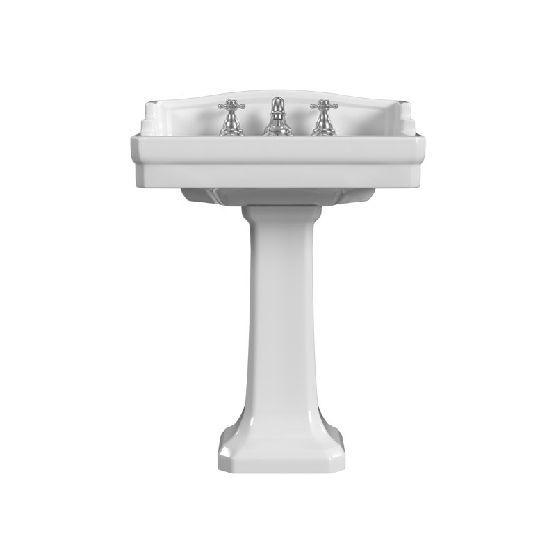 Essex 24'' L Bathroom Sink, 8" Widespread