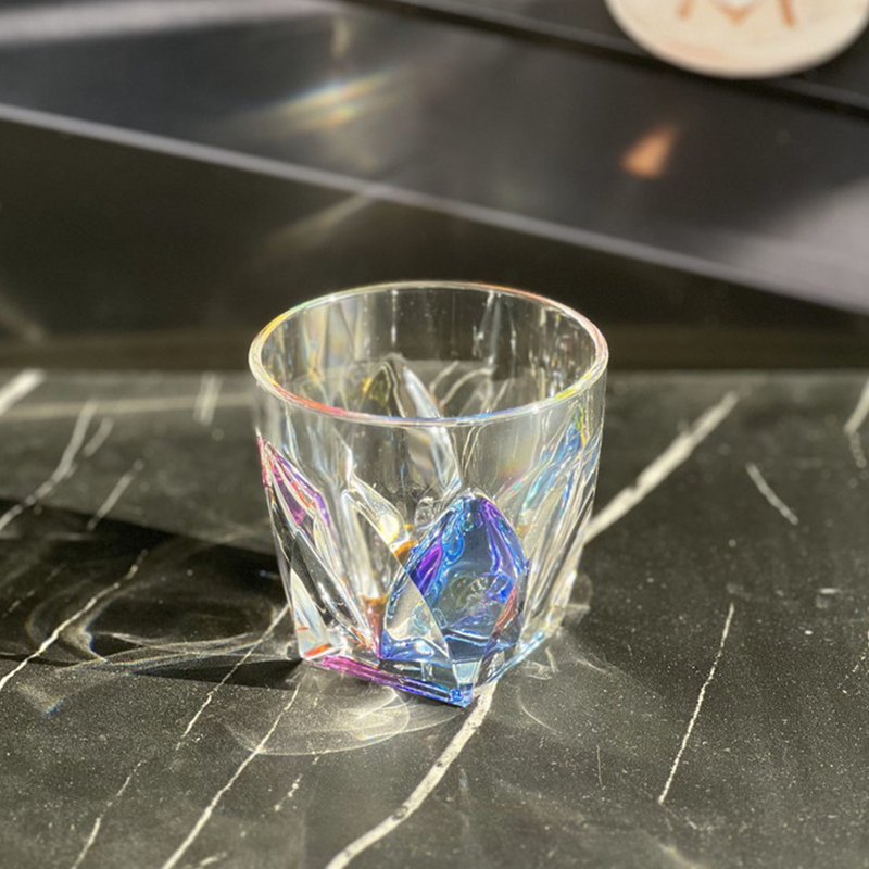 Verres en acrylique Rainbow Diamond, 9 oz liq.