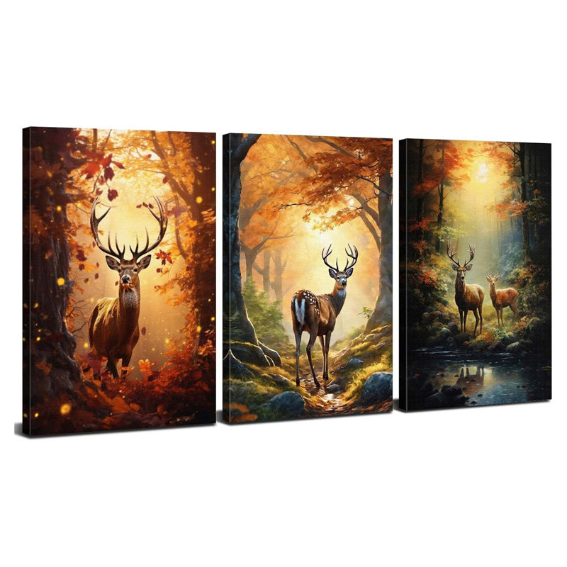 3 Piece Wrapped Canvas Print