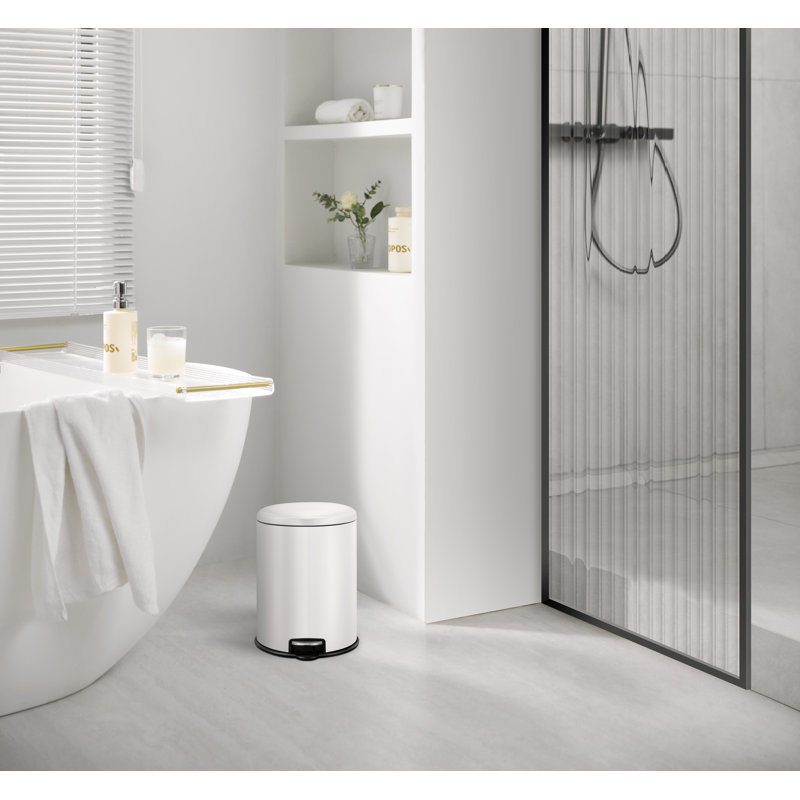 Serene Step Bin 3L, White 