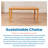 ECR4Kids 30in x 48in Rectangular Hardwood Table with 22in Legs, Children's Furniture-105072709
