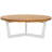 Round Acacia Outdoor Coffee Table , 39.4'' in. W 39.4'' in. D-857917493